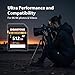 [5-Yrs Free Data Recovery] GIGASTONE 512GB SD Card UHS-II V90 U3 SDXC Memory Card High Speed, Read up to 300MB/s, Compatible with Canon Kodak Olympus Digital Camera