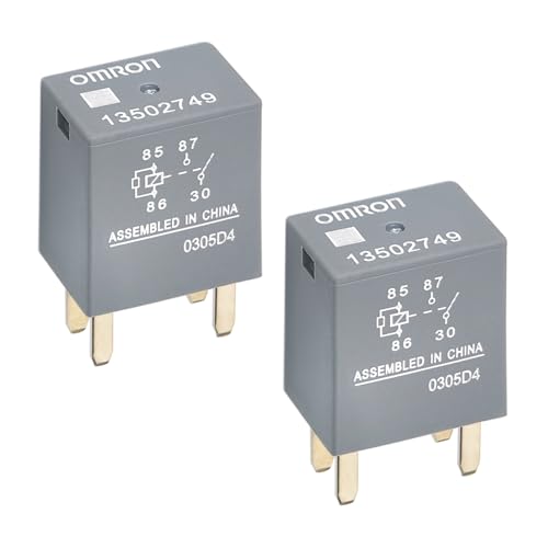 2Pcs 13502749 12VDC 4Pins Automotive Relay 2749