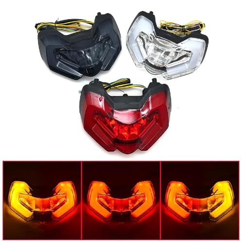Luz trasera de motocicleta para Ducati Multistrada V4 rutas seguras de noche en Pikes Peak 2