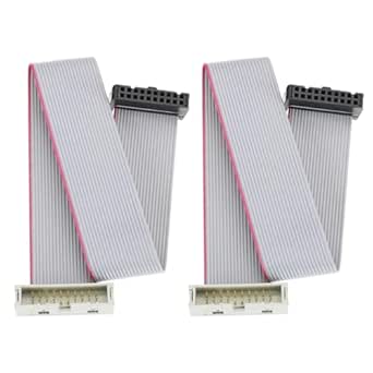 TAODAN 2PCS Flat Ribbon Cable 2.54mm Pitch 2 Row 10 Pin Female To - View #14