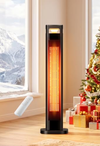 Mountman 1500W Oscillating Tower Heater
