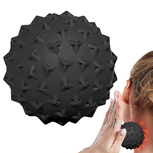 Mgichoom Bola de Masaje,Ball Trigger Point Ball Masajeador de Bolas Bolas de Masaje Duro - Masajeador de Tejido Profundo para liberación miofascial, Mobility Ball Cover