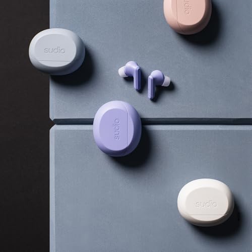 Image of Sudio A3 Pro Noise Cancelling Earbuds - 25H Playtime, ANC, Multipoint Bluetooth 5.4, Clear Calls, IPX4 Sweat & Splash Resistant, USB-C Charging, Made from Recycled Plastics (Blue)