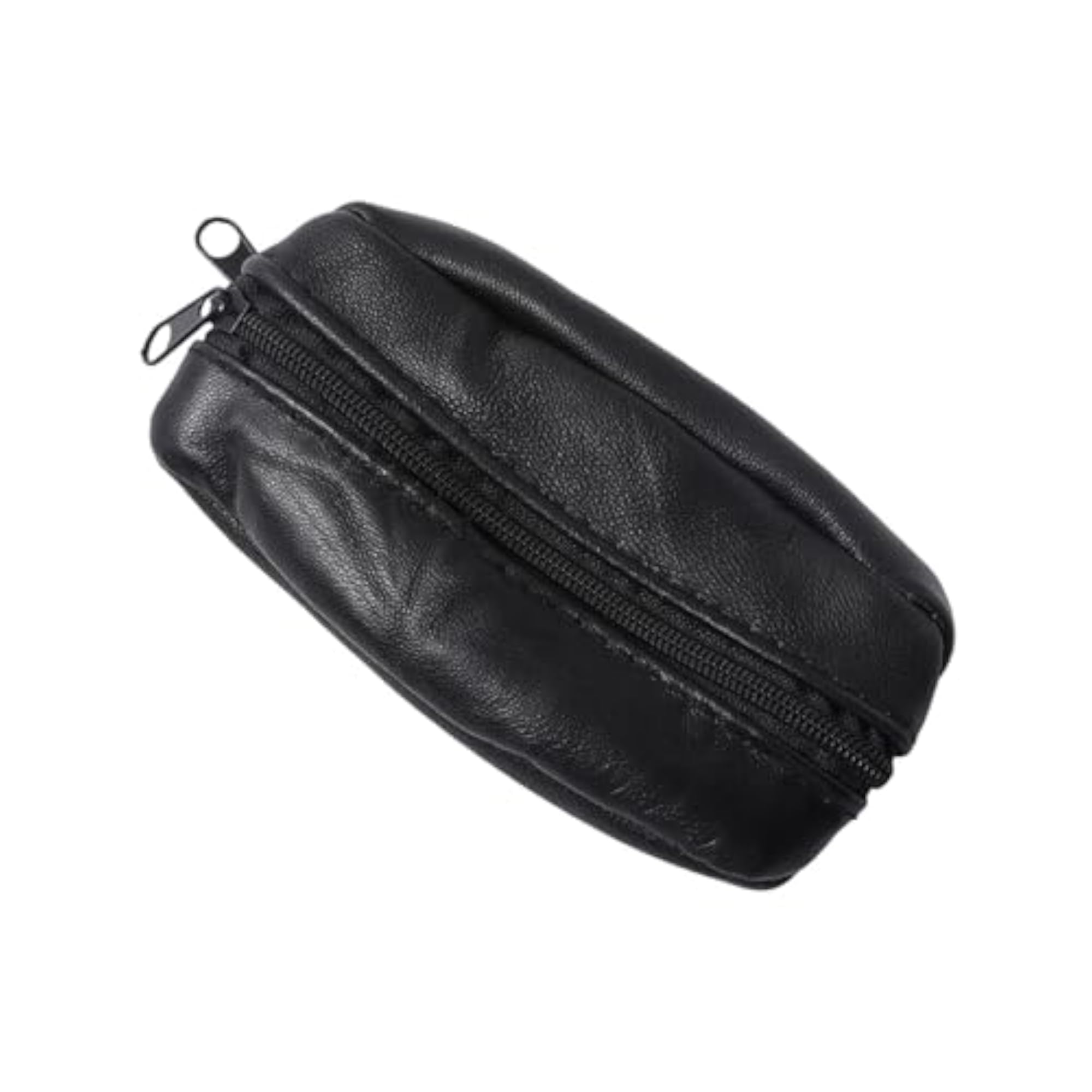 Coin Case Wallet PU Leather Multifunctional Soft, Black