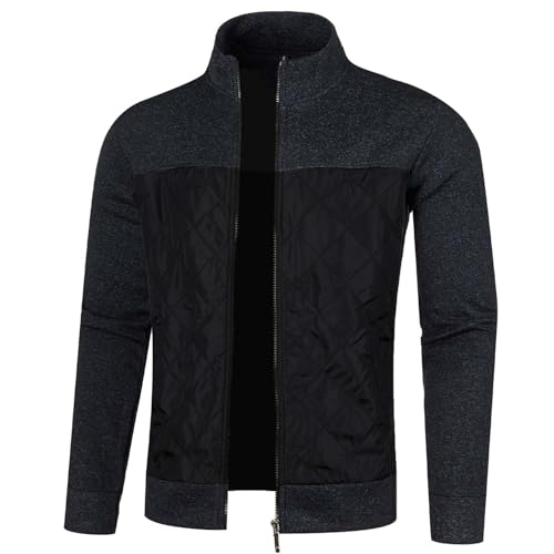 Muscularfit Men Wool Cardigan Sweater Outdoor Fashion Long Sleeve Full Zip Knitted Sweater Regular Fit Fleece Lined Warm Coat2