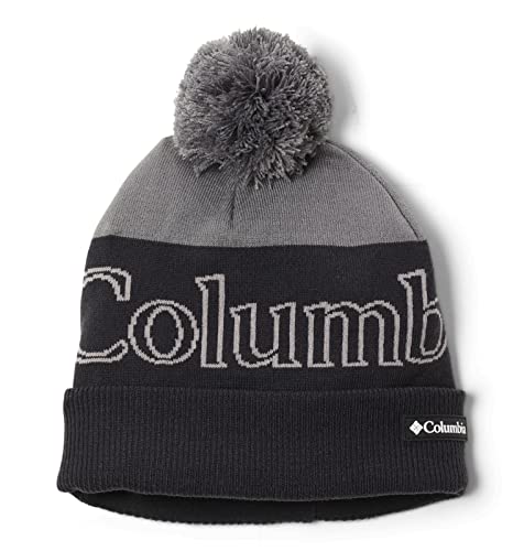 Columbia Unisex Polar Powder II Beanie, City Grey/Black, One Size