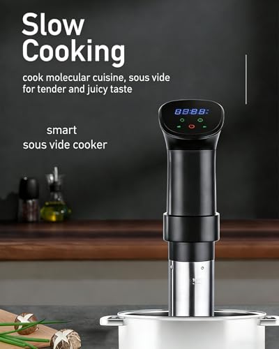 Machine sous vide 850 W avec écran tactile et programmation précise de la température