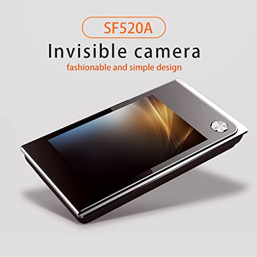 WIUSOODE Visor digital de olho mágico de 3,5 polegadas Monitoramento de alta definição Campainha Câm