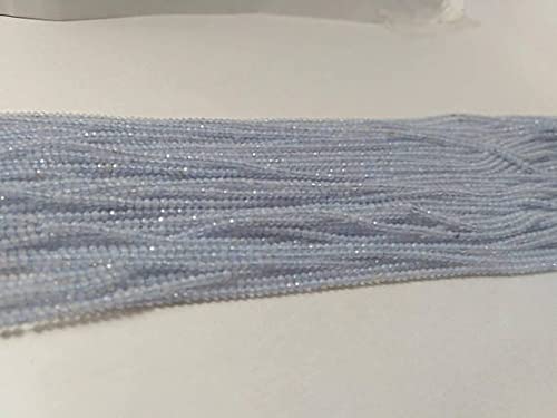 Micro perles chalcédoine 2mm pour réparer et enfiler vos colliers fins sans défaut