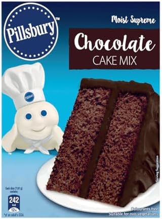 Pillsbury Cocoa Cake Mix - 485 gm