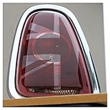 Whamhead Union Jack Tail Light Stickers Decals Accessory for MINI R56 R57 R58 R59 - Rootbeer