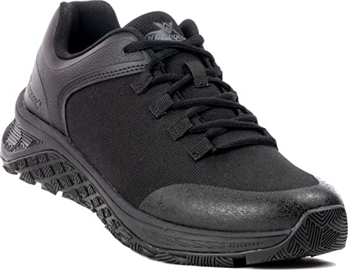 Thorogood T800 Series Non-Metallic Oxford Shoes for Men and Women - Durable Black Knit Upper with EVA Midsole and Slip-Resistant Rubber Outsole3
