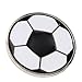 Diydeg Alloy Soccer Toss, Football Athlete Relief, Double Sided Two Color, 3.5cm, 2.5mm, Portable Pocket Size, Football Training Accessories, Plastic Box, for Games