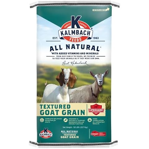 Kalmbach Feeds 16% Goat Grain Textured Complete Goat Feed, 50 lb Bag Cover