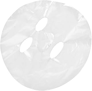 FOMIYES Cosmético Folhas De 400 Peças Máscara Facial Descartável Máscara Facial De Plástico Faciais Máscara De Algodão Descartável Hidratantes Faciais Para Cuidados Com A