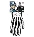 W WIDMANN MILANO Party Fashion 34275 Skeleton Gloves Bone Halloween Carnival Theme Party
