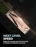 SABRENT M.2 NVMe SSD 2TB Gen 4 z radiatorem PS5, wewnętrzny dysk SSD 7100 MB/s, dysk twardy PCIe 4.0 M2 dla graczy, kompatybilny z konsolą PlayStation 5, konsolą PS5 (SB-RKT4P-PSHS-2TB)