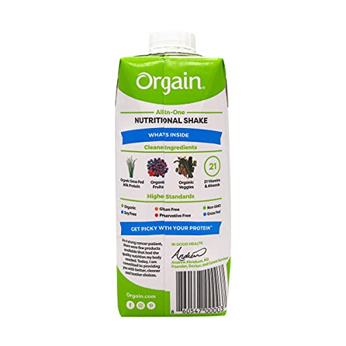 Image of ORGAIN Organic Creamy Chocolate Fudge Drink, 11 FZ