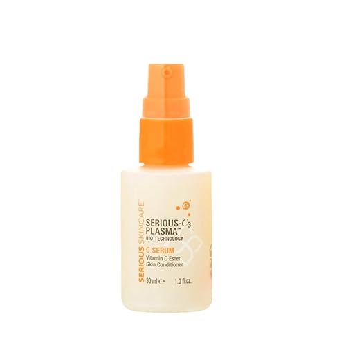 Serious Skincare Suero de vitamina C para cara, suero facial antienvejecimiento con colágeno, vitamina E, cuidado hidratante de la piel para