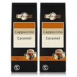 köstlicher Karamellduft und die tolle Cremigkeit passen perfekt zum Cappuccino-Style
