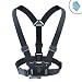 USA Gear Action Cam Adjustable Chest Mount Harness Elastic Stretch-Fit Straps Works Kodak PixPro SP360 4K, Ion Air Pro Lite, Xiaomi Yi 4K Action Camera More