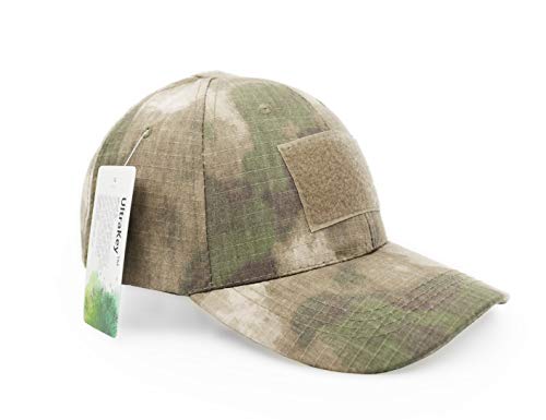 Image of UltraKey Military Tactical Operator Cap, Outdoor Army Hat Hunting Camouflage Baseball Cap