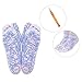 Vaveren Reflexology Socks, Acupoint Socks, Massage Foot Massage Socks for Household, L 34cmx8.5cm