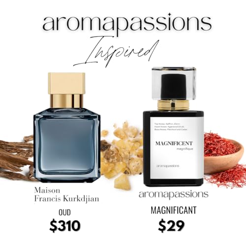 MAGNIFICENT | Inspired by Maison Francis Kurkdjian (MFK) 724 | Pheromone Perfume for Men & Women | Extrait De Parfum | Long Lasting Dupe Clone Cologne | Perfume De Hombre Mujer | (30 ml / 1 Fl Oz) - Thumbnail 4