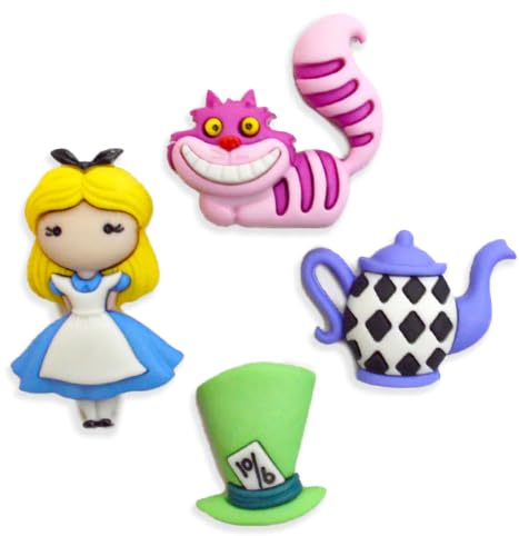 Disney Alice in Wonderland Buttons by Dress It Up Buttons and Emb...