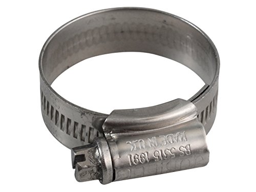Stainless Steel Genuine Jubilee Clip 1 25-35MM Hose Fuel Clamp Worm Drive - Single