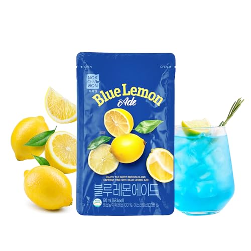 [Nokchawon] Blue Lemonade Pouches 10 Packs, 1.7kg