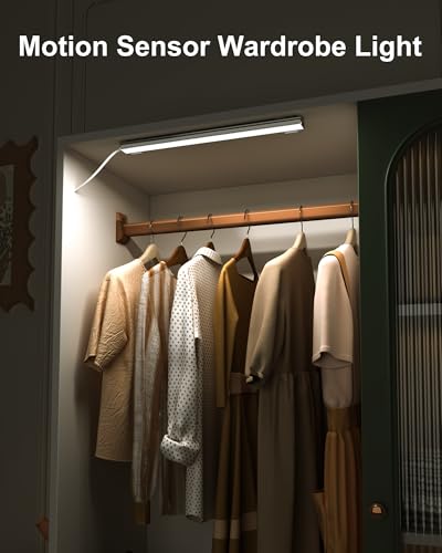 Image of ASOKO Motion Sensor Dimmable Led Under Cabinet Light, 12 inch Daylight White