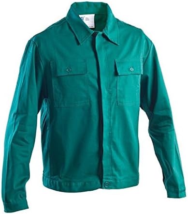 Chaqueta Ropa Trabajo sanforizzato algodón 100% gr 275/M² verde jardinero  46 : Amazon.es: Bricolaje y herramientas