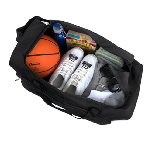 Custom Duffel Bag with Text
