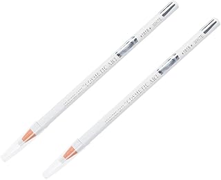 Beavorty 2pcs Eyebrow Pencil White Brow Mapping Pencil Makeup White Pencil Eyebrow Drawing Pencils White Liner Makeup Eyebrow Pencil Eyeshadow Pencil Cosmetic Eyebrow Pencils Set