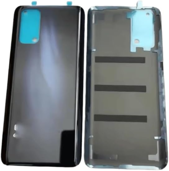 YOOOKOOO Compatible Rear Back Cover for vivo iQOO 3 5G – Battery Door Housing Replacement Part (Silver No Lens)