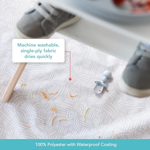 image for Bumkins Baby Splat Mat for Under High Chair, Babies Toddlers Eating Me