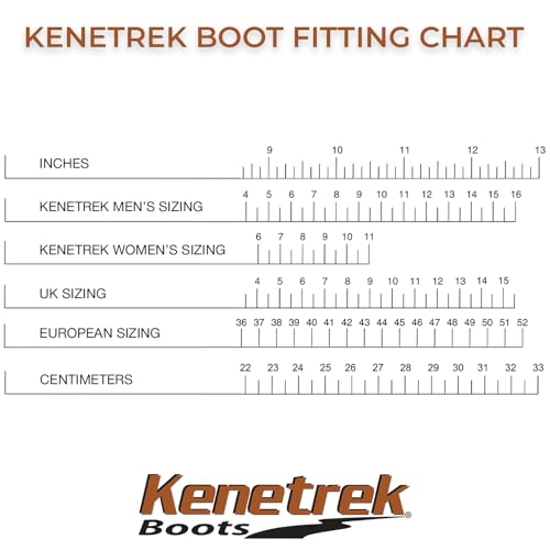 Image of Kenetrek Men's Wildland Fire Work Boots | 10 inch Tall, Fire-Resistant Leather Upper, Extra-Padded Collar, 7mm Nylon Midsole