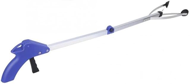 SAOEUJE Garbage Picker Folding Trash Grabber Foldable Rubbish Pick Up Tool Garden Leaves Market Waste Litter Reacher Extender Gripper