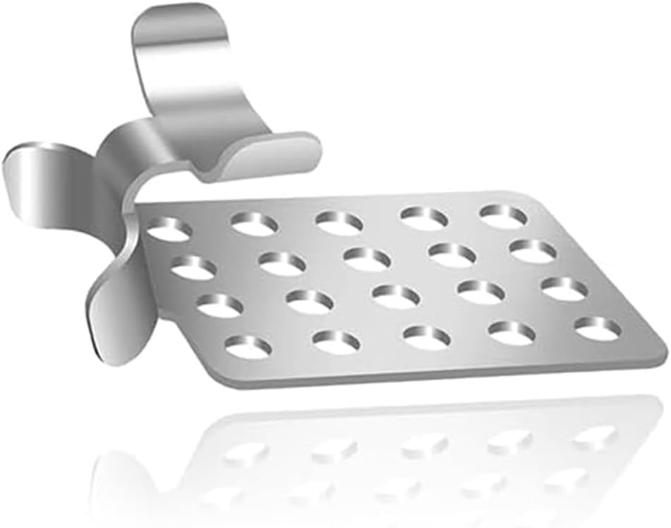 Roof De-Icing Cable Clips, 50 Pack Metal Clip, Heat Cable Roof Clip, Aluminum Roof Clips, Deicing Cable Clips Easy to Use