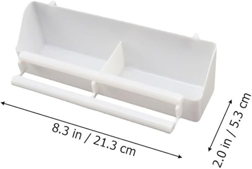 Miniatura 6 de POPETPOP Comedero para pájaros de loro, 3 unidades, para pájaros, jaula para pájaros, dispensador de agua, para pajaros, ranura para pájaros, comida