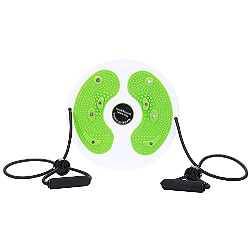 Foreverup Twist Waist Disc Mit Zugseil,Twist Waist Torsion Disc Board,Twisting Waist Disc Balance Board Aerobic-Übungen für Übungen für Hüften und Taille Fitness und Bewegung Cover