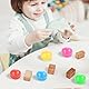 Homoyoyo Plastikkugeln zum Befüllen, 50pcs Lotteries Kugeln zum Befüllen 38mm Gachapon für Befüllbare Weihnachtskugeln Kaugummiautomat Kinderparty