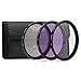Vivitar 40.5mm 3-Piece Multi Coated Filter Kit UV+CPL+FLD