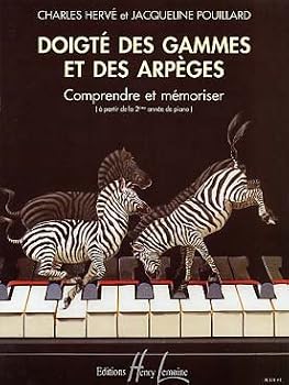 Sheet music Doigté des gammes et arpèges Book