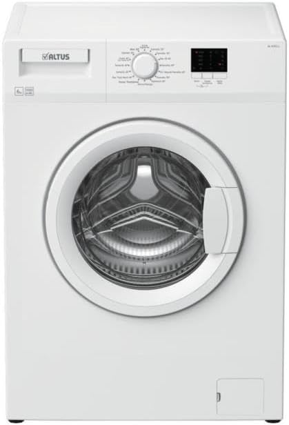 Side view of the Genel ALTUS AL 6103 L washing machine during installation