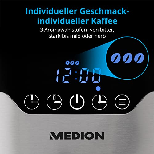 Kaffeemaschine mit Timer von Medion und Thermoskanne