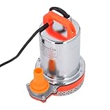 Bomba de Sumidero, 12V 220W 19.7-32.8ft Bomba de Agua Sumergible de Gran...