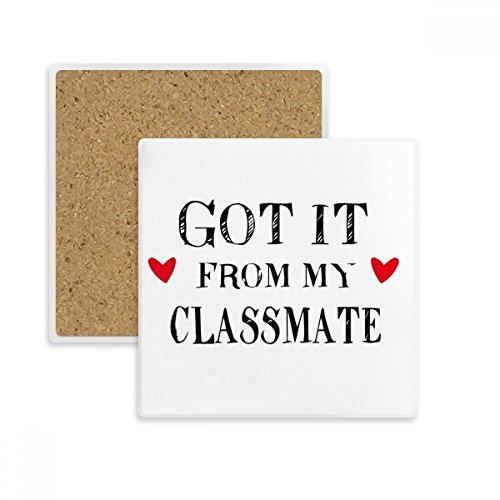 Sous-verre de graduation en pierre absorbante porte-gobelet durable - 2
