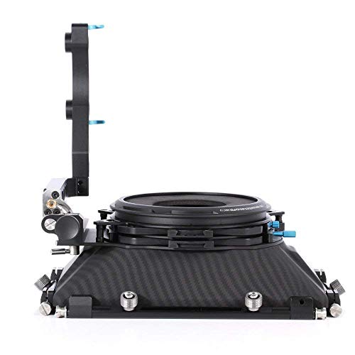 Fotga Dslr Swing-Away Matte Box Mattebox With 15Mm Rod For Rail Rod Baseplate Rig Nikon D850 D750 Sony A9 A7Iii A7Riii A7Sii A6000 A6300 A6500 Panasonic Gh4 Gh5 Gh5S Canon Eos 5D 6D 7D Mark Ii Iii Iv #TOP4